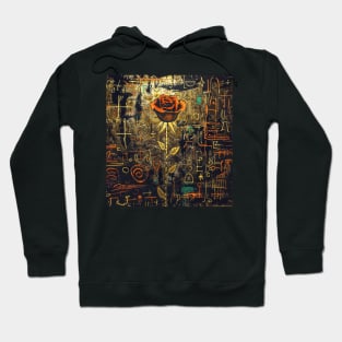 Egyptian Art Symbols: Mother's Day Roses Hoodie